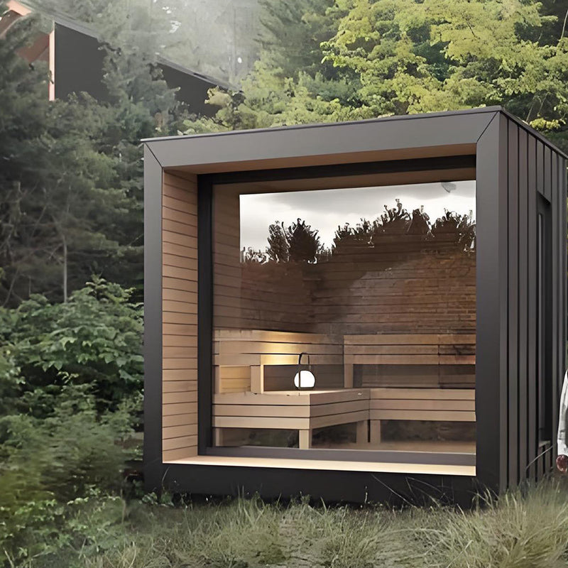 Outdoor Barrel Sauna – 4–6 Person