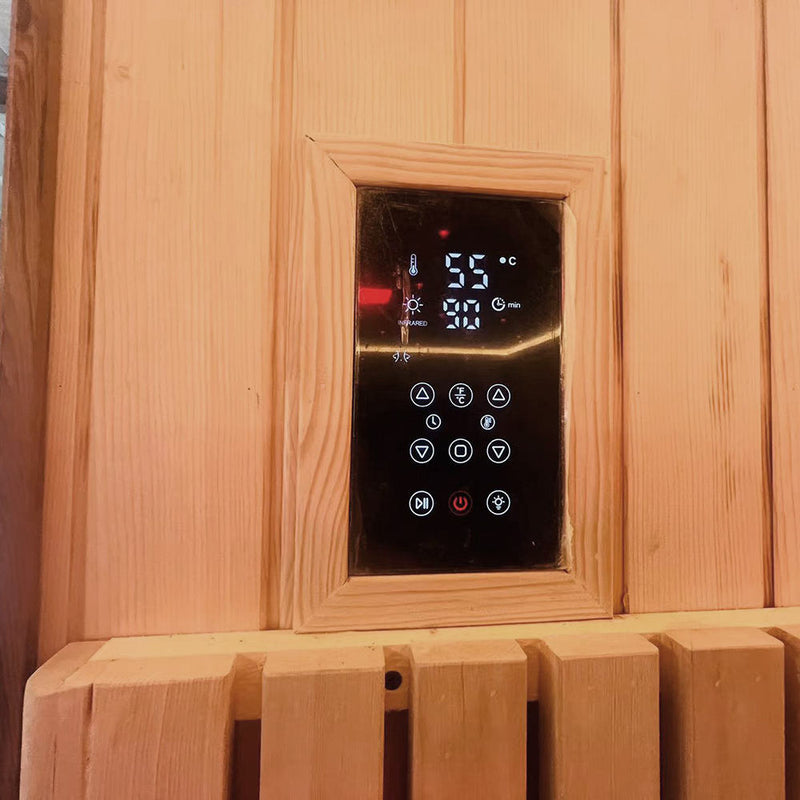 Modern Household Red Cedar Solid Wood Sauna Steam Generator for Bathing and Showering for Villas