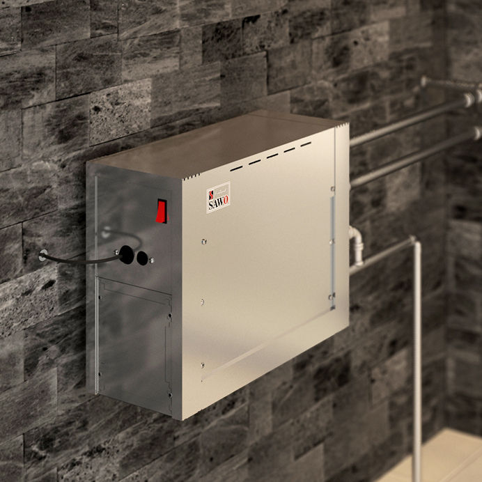 Modern Stainless Steel Steam Generator for Hotel Use Electric Wet Steam Bath Machine Dedicated for 2 People