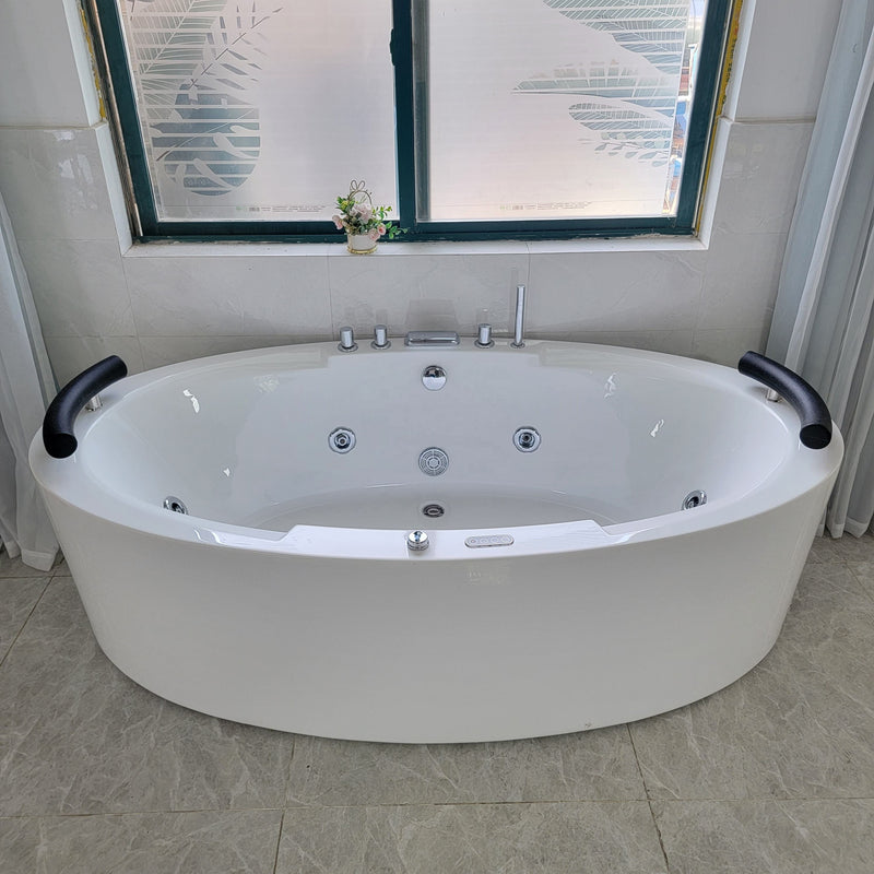 Luxury 2 Person Spa Bath Tub Jacuzzi Tub Freestanding Acrylic Bathtub With Big Water Jet