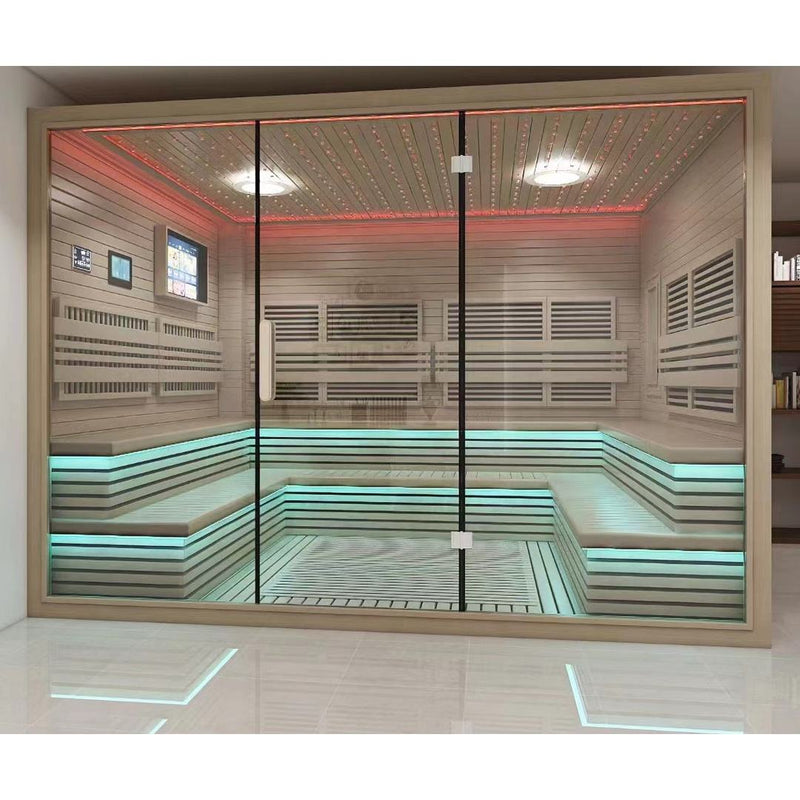 Far Infrared &amp; Steam Room Home Spa – All‑In‑One Wellness